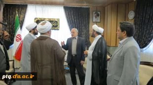 دیدار شورای استقرارمدیریت امور پردیس های دانشگاه فرهنگیان استان قم با استاندار قم