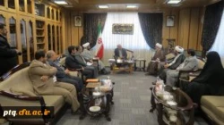 دیدار شورای استقرار مدیریت استان با استاندار محترم قم