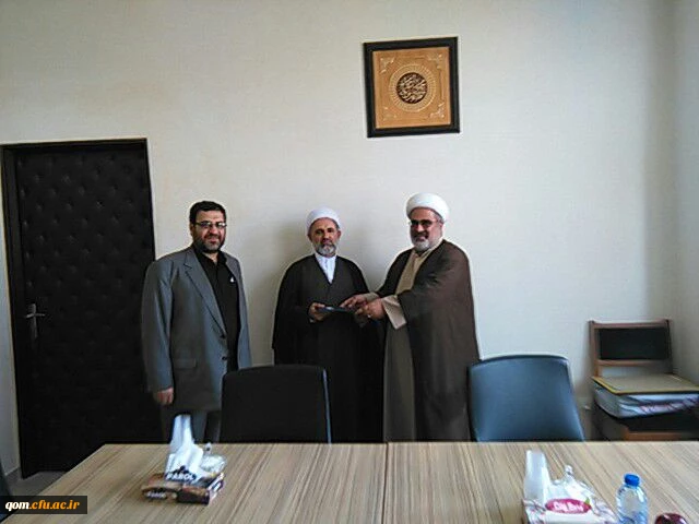 دیدار سرپرست امور پردیسهای استان با رئیس دانشگاه قم