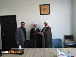 دیدار سرپرست امور پردیسهای استان با ریاست محترم دانشگاه قم