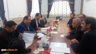 حضور هیأت نظارت آموزش عالی استان قم در دانشگاه فرهنگیان قم