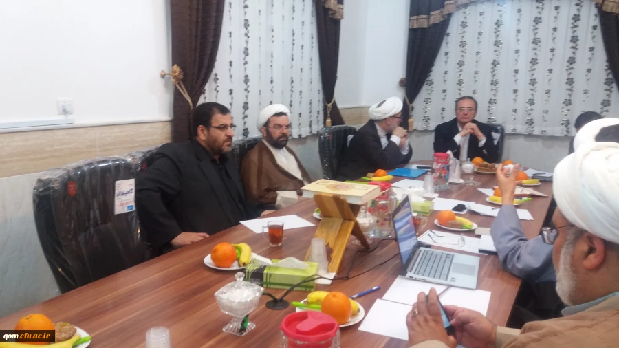 بازدید سرپرست محترم و برخی معاونان دانشگاه از پژوهشکده تعلیم و تربیت اسلامی