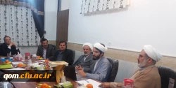 بازدید سرپرست محترم و برخی معاونان دانشگاه از پژوهشکده تعلیم و تربیت اسلامی