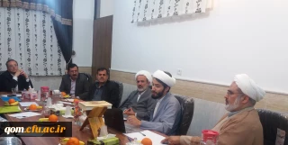 بازدید سرپرست محترم و برخی معاونان دانشگاه از پژوهشکده تعلیم و تربیت اسلامی