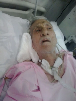 عیادت از استاد تأیید از پیشکسوتان تعلیم و تربیت در استان قم در بخش ICU بیمارستان ولی عصر(عج)