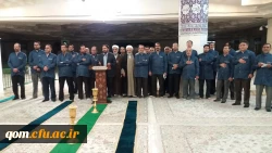 مراسم غبارروبی حرم حضرت فاطمه معصومه (سلام الله علیها) با حضور آموزشگران مرجع دروس تعلیم و تربیت اسلامی