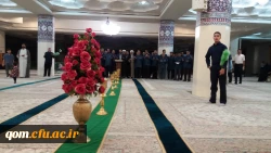 مراسم غبارروبی حرم حضرت فاطمه معصومه (سلام الله علیها) با حضور آموزشگران مرجع دروس تعلیم و تربیت اسلامی