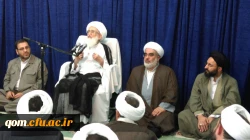 دیدار ائمه جماعات دانشگاه فرهنگیان سراسرکشوربا آیت الله نوری همدانی