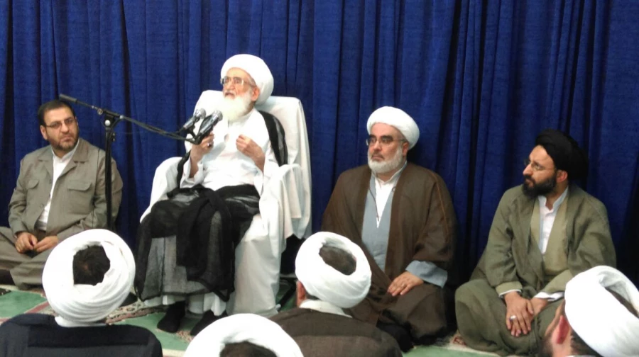 دیدار ائمه جماعات دانشگاه فرهنگیان سراسرکشوربا آیت الله نوری همدانی