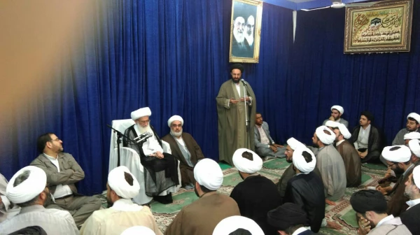 دیدار ائمه جماعات دانشگاه فرهنگیان سراسر کشور با آیت الله نوری همدانی