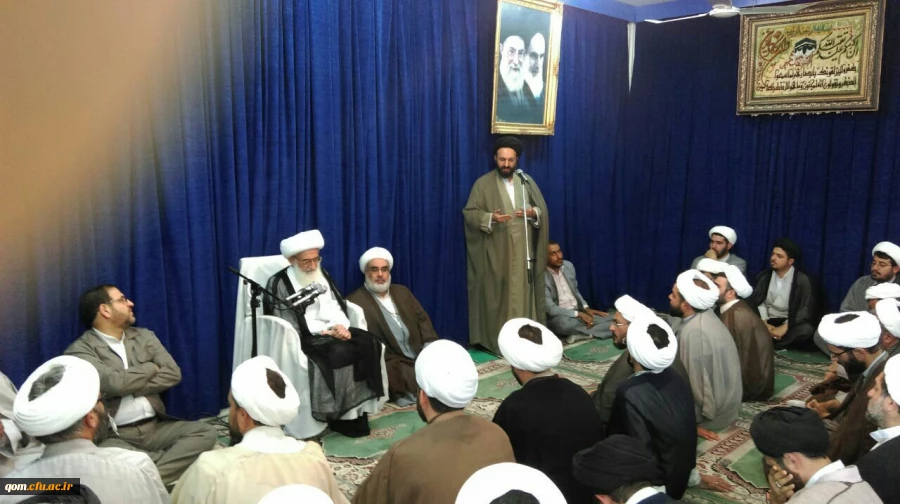 دیدار ائمه جماعات دانشگاه فرهنگیان سراسر کشور با آیت الله نوری همدانی