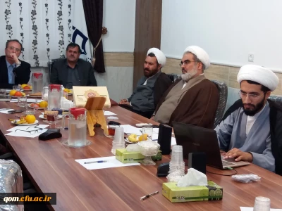 با حضور سرپرست دانشگاه فرهنگیان در قم برگزار شد:
جلسه بررسی فعالیت ها و چشم انداز پیش روی پژوهشکده تعلیم و تربیت اسلامی