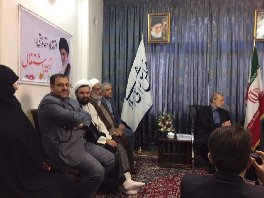 دیدار  مسئولین دانشگاه فرهنگیان استان قم با ریاست محترم مجلس شورای اسلامی
