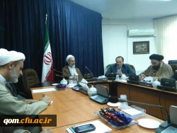 دیدار سرپرست دانشگاه فرهنگیان و مسئولین استانی دانشگاه با آیت الله اعرافی مدیر حوزه های علمیه سراسر کشور