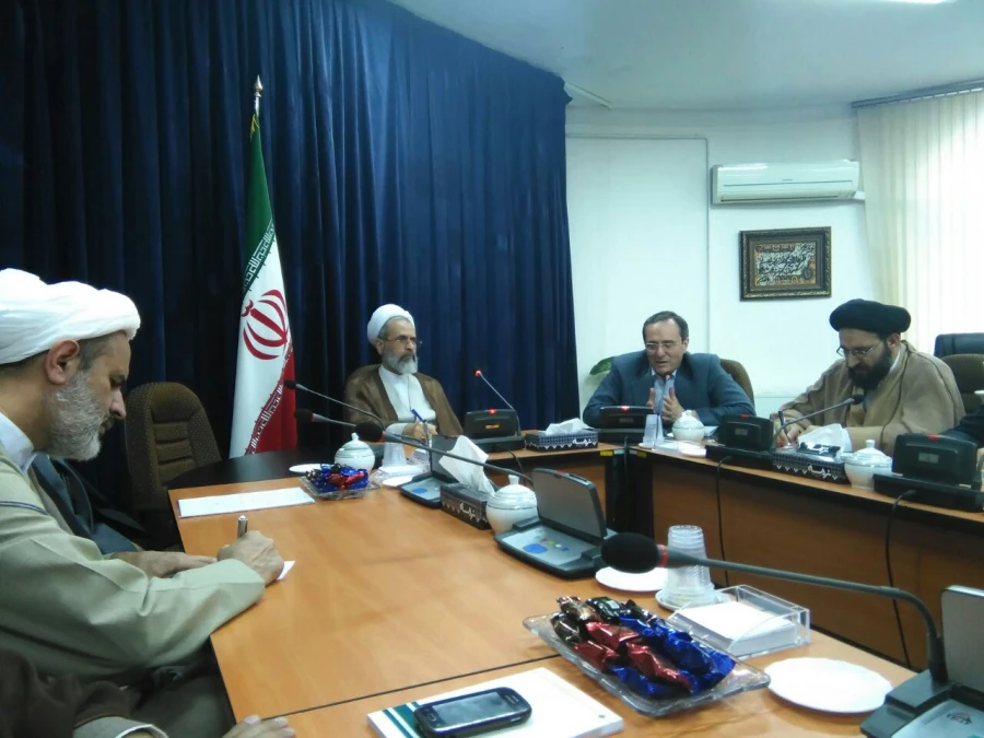 دیدار سرپرست دانشگاه فرهنگیان و مسئولین استانی دانشگاه با آیت الله اعرافی مدیر حوزه های علمیه سراسر کشور