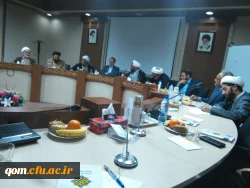 دیدار دکتر مهر محمدی سرپرست دانشگاه فرهنگیان و مسئولین  دانشگاه فرهنگیان استان قم با رئیس محترم دانشگاه معارف