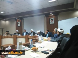 دیدار دکتر مهر محمدی سرپرست دانشگاه فرهنگیان و مسئولین  دانشگاه فرهنگیان استان قم با رئیس محترم دانشگاه معارف