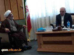 دیدار سرپرست امور پردیس های استان قم با استاندار