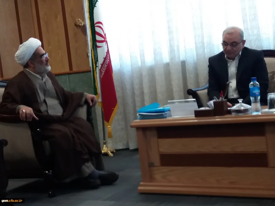 دیدار سرپرست امور پردیس های استان قم با استاندار