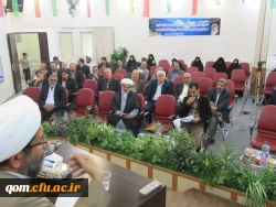 نشست هم اندیشی اساتید و کارکنان دانشگاه فرهنگیان استان قم