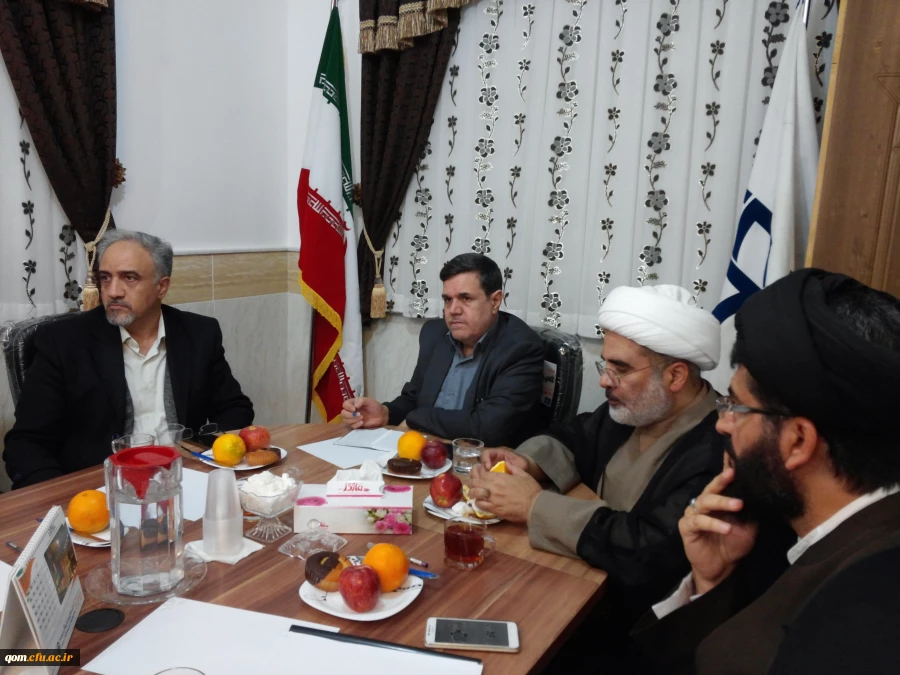 برگزاری جلسه شورای مدیریت امور پردیس های استان قم با حضور سرپرست محترم دانشگاه فرهنگیان جناب آقای دکتر خنیفر