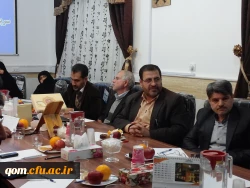 برگزاری جلسه شورای مدیریت امور پردیس های استان قم با حضور سرپرست محترم دانشگاه فرهنگیان جناب آقای دکتر خنیفر