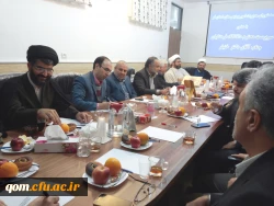 برگزاری جلسه شورای مدیریت امور پردیس های استان قم با حضور سرپرست محترم دانشگاه فرهنگیان جناب آقای دکتر خنیفر