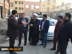 بازدید سرپرست محترم دانشگاه فرهنگیان از پروژه در دست اقدام فدک