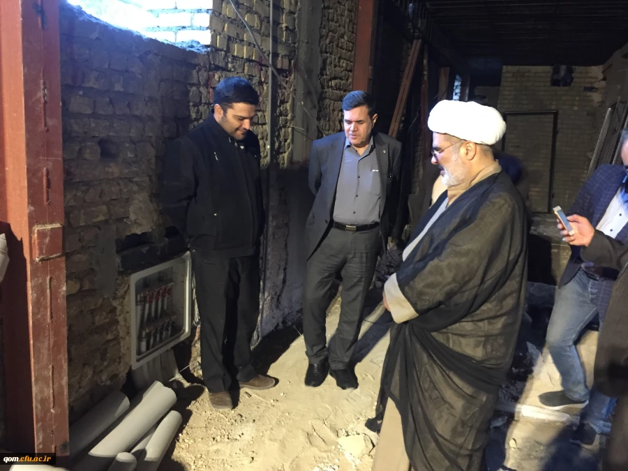 بازدید سرپرست محترم دانشگاه فرهنگیان از پروژه در دست اقدام فدک