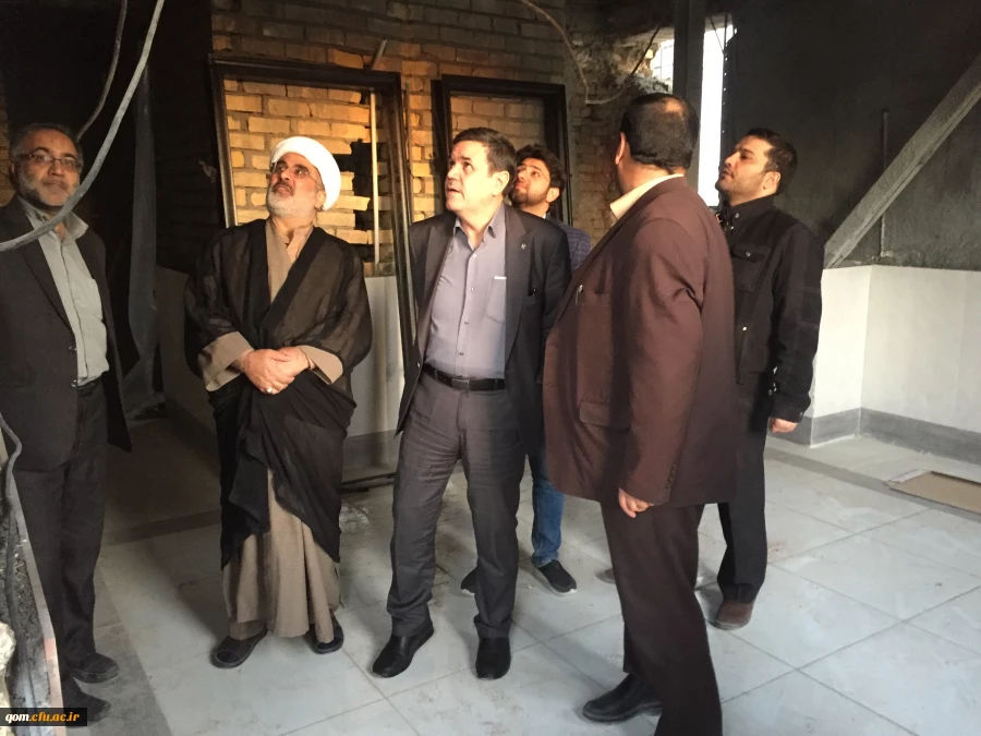 بازدید سرپرست محترم دانشگاه فرهنگیان از پروژه در دست اقدام فدک