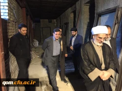 بازدید سرپرست محترم دانشگاه فرهنگیان از پروژه در دست اقدام فدک