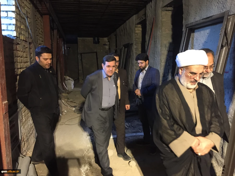 بازدید سرپرست محترم دانشگاه فرهنگیان از پروژه در دست اقدام فدک