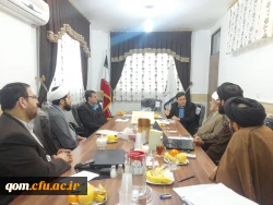 جلسه بررسی وضعیت پژوهشکده تعلیم تربیت اسلامی قم