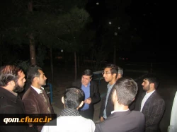 نشست صمیمی سرپرست دانشگاه فرهنگیان با اعضای بسیج دانشجویی پردیس آیت الله طالقانی(ره) قم