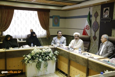 دیدار نوروزی شورای مدیریت امور پردیس های استانی دانشگاه فرهنگیان استان قم با استاندار