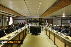 دیدار نوروزی شورای مدیریت امور پردیس های استانی دانشگاه فرهنگیان استان قم با استاندار