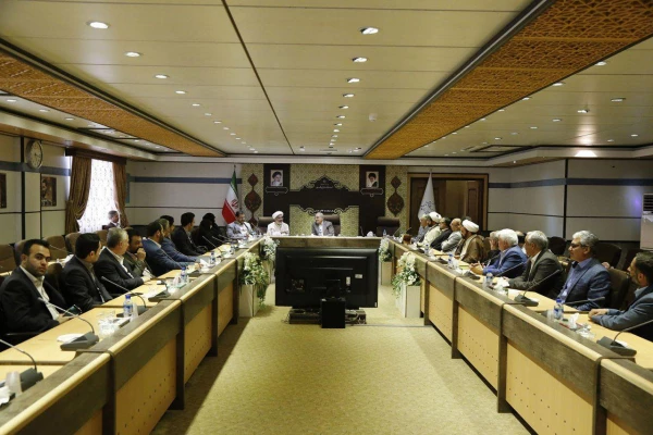 دیدار نوروزی شورای مدیریت امور پردیس های استانی دانشگاه فرهنگیان استان قم با استاندار