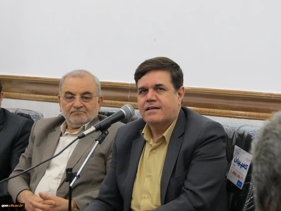 آئین افتتاح ساختمان جدید مدیریت امور پردیس های استان قم با حضور دکتر خنیفر رئیس دانشگاه فرهنگیان و استاندار محترم استان قم جناب آقای مهندس صادقی