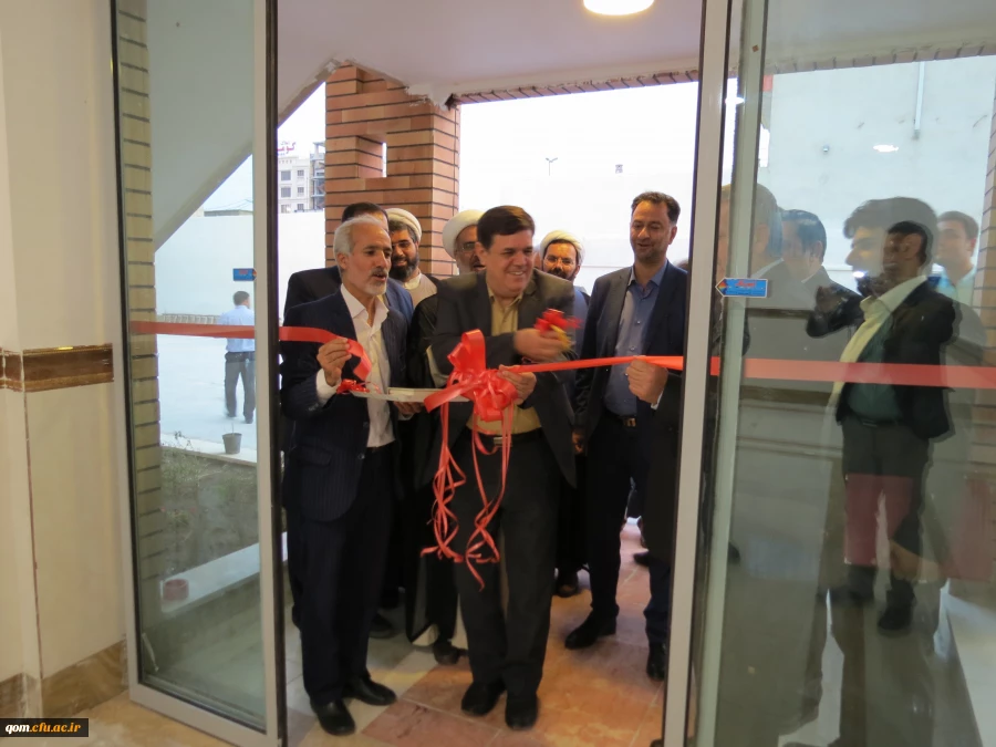 آئین افتتاح ساختمان جدید مدیریت امور پردیس های استان قم با حضور دکتر خنیفر رئیس دانشگاه فرهنگیان و استاندار محترم استان قم جناب آقای مهندس صادقی