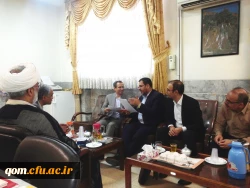 سفر معاون پژوهشی و فن آوری دانشگاه به قم