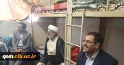 سفر معاون پژوهشی و فن آوری دانشگاه به قم