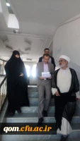 سفر معاون پژوهشی و فن آوری دانشگاه به قم