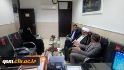 سفر معاون پژوهشی و فن آوری دانشگاه به قم