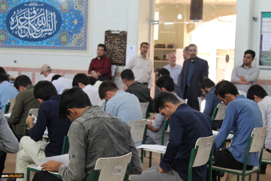 برگزاری امتحانات پایان ترم دانشجو معلمان و معلم دانشجویان دانشگاه فرهنگیان استان قم