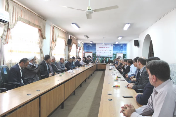 مراسم تکریم و قدردانی و معارفه حراست دانشگاه فرهنگیان استان قم با حضور جناب آقای دلقندی مشاور رئیس دانشگاه و مدیر کل دفتر مرکزی حراست دانشگاه فرهنگیان