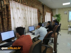 برگزاری آزمون برخط (آنلاین) رشته های کتبی بیست و هشتمین جشنواره فرهنگی و اجتماعی دانشجو معلمان در پردیس های دانشگاه فرهنگیان استان قم برگزار شد.