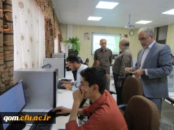 برگزاری آزمون برخط (آنلاین) رشته های کتبی بیست و هشتمین جشنواره فرهنگی و اجتماعی دانشجو معلمان در پردیس های دانشگاه فرهنگیان استان قم برگزار شد.