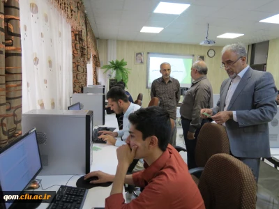 برگزاری آزمون برخط (آنلاین) رشته های کتبی بیست و هشتمین جشنواره فرهنگی و اجتماعی دانشجو معلمان در پردیس های دانشگاه فرهنگیان استان قم برگزار شد.