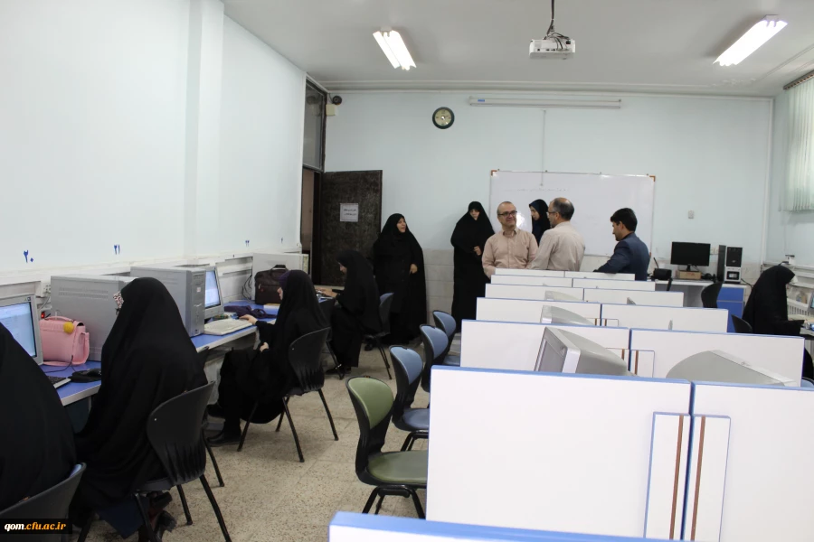 برگزاری آزمون برخط (آنلاین) رشته های کتبی بیست و هشتمین جشنواره فرهنگی و اجتماعی دانشجو معلمان در پردیس های دانشگاه فرهنگیان استان قم برگزار شد