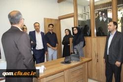 بازدید مسئولین هوشمند سازی دانشگاه از پردیس  های استان قم